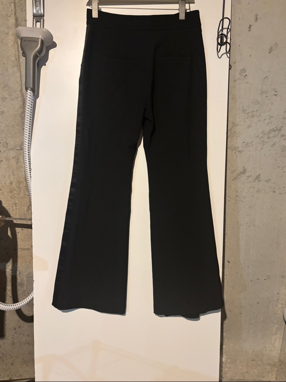 Veronica Beard Black Boot-Cut Flare Pants - Picture 6 of 6
